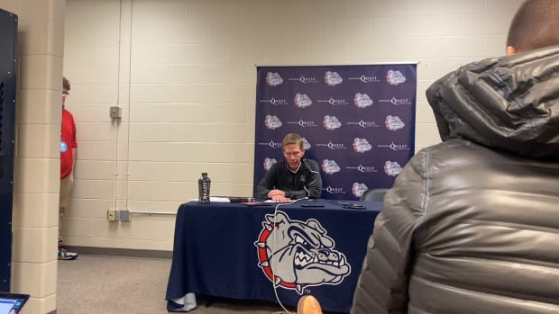 Gonzaga head coach Mark Few discusses his team's win over Northern Illinois